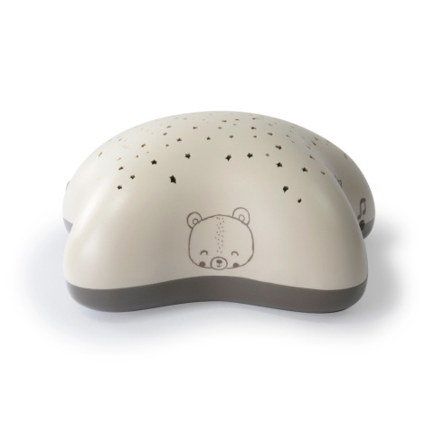 Pabobo Projektor Music Star gwiazda na akumulator ładowanie USB - Beżowy