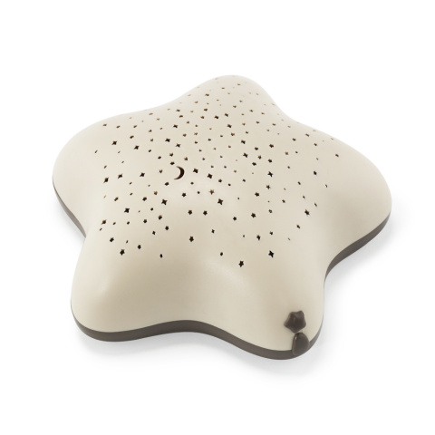 Pabobo Projektor Music Star gwiazda na akumulator ładowanie USB - Beżowy