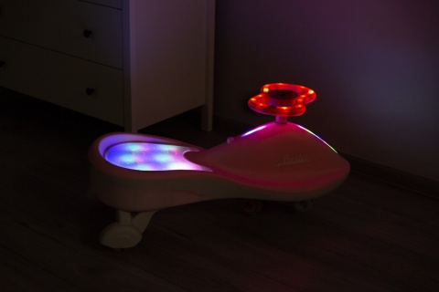 Toyz FIESTA jeździk grawitacyjny do 100 kg - PINK