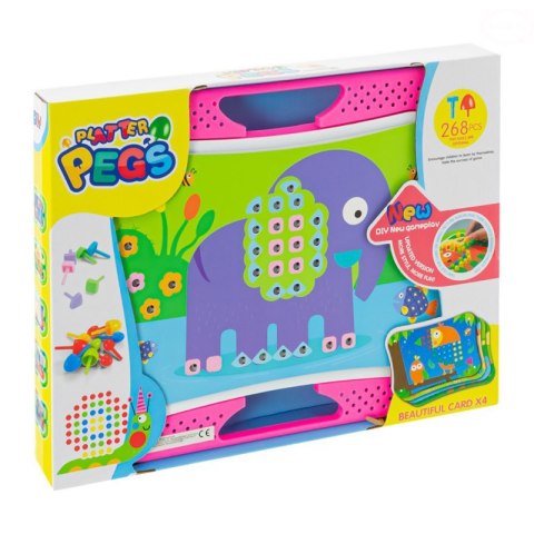 Zabawka mozaika 268el. 902468 EUROBABY ZABAWKI