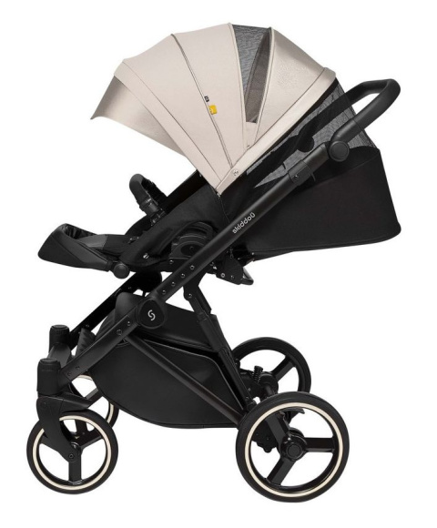 Oslo Skiddou 2w1 wielofunkcyjny wózek dziecięcy - Vanilla Delight