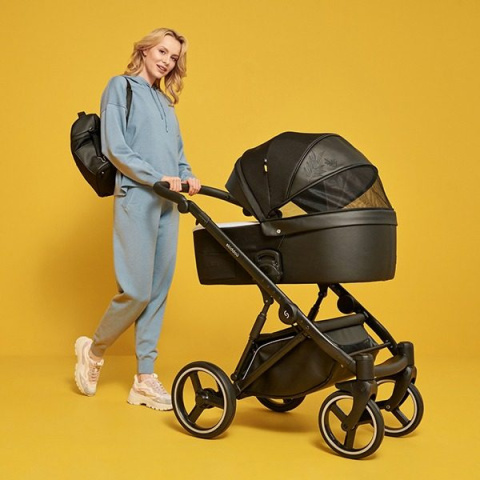 Oslo Skiddou 2w1 wielofunkcyjny wózek dziecięcy - Vanilla Delight