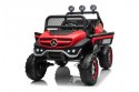 Pojazd Mercedes BENZ UNIMOG Czerwony