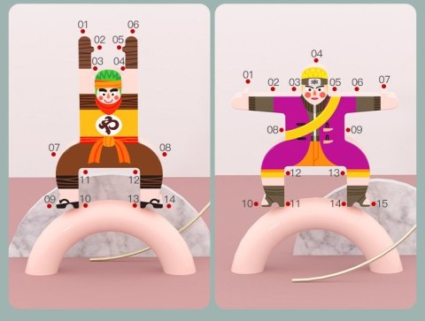 BALANSUJĄCE NINJA JHTOY-998