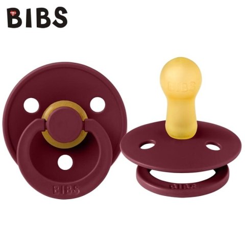 BIBS COLOUR ELDERBERRY M Smoczek uspokajający kauczuk Hevea