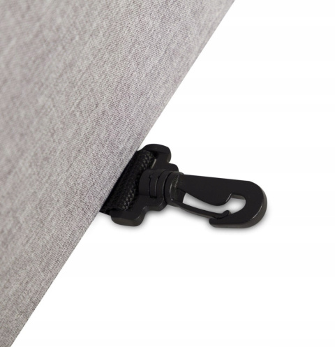 EasyGO Miękka Gondola do wózków bliźniaczych DOMINO i FUSION - Coal