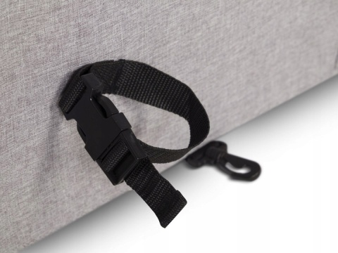 EasyGO Miękka Gondola do wózków bliźniaczych DOMINO i FUSION - Coal