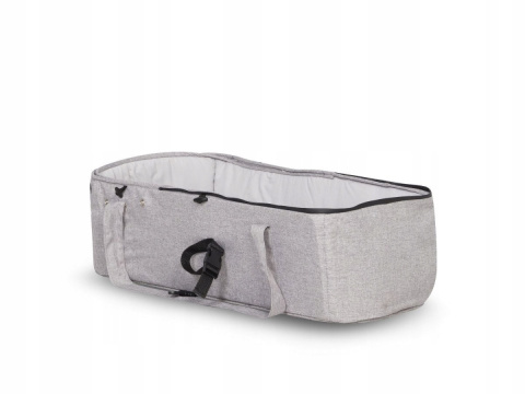 EasyGO Miękka Gondola do wózków bliźniaczych DOMINO i FUSION - Coal