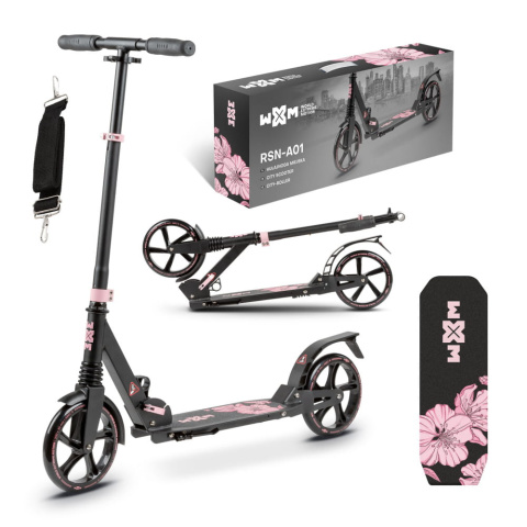 Hulajnoga miejska WXM RSN-A01 do 100 kg - PINK