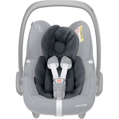 Pebble Pro i-Size Maxi Cosi + Śpiworek za 1zł, fotelik samochodowy od urodzenia 45 cm do 75 cm - Essential Graphite