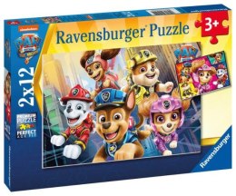 Puzzle 2x12el Paw Patrol / Psi Patrol 051519 RAVENSBURGER