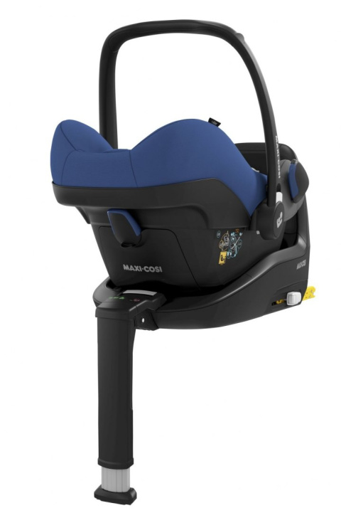 ROCK Maxi-Cosi + Śpiworek za 1zł, fotelik samochodowy I-Size do 75cm 0-13kg - Essential Blue