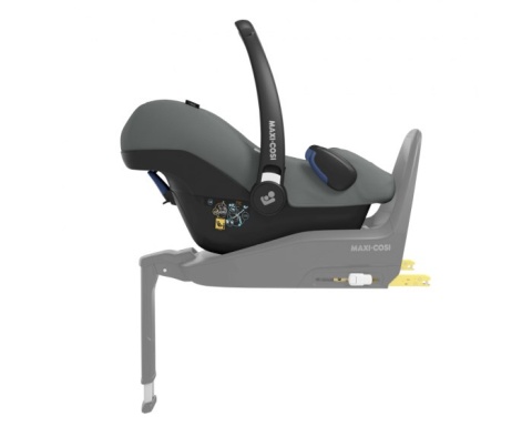 ROCK Maxi-Cosi + Śpiworek za 1zł, fotelik samochodowy I-Size do 75cm 0-13kg - Essential Grey