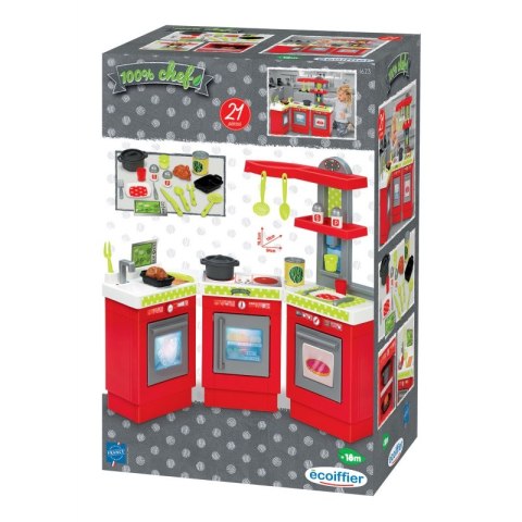 Ecoiffier Kuchnia Modułowa 21 akcesoriów