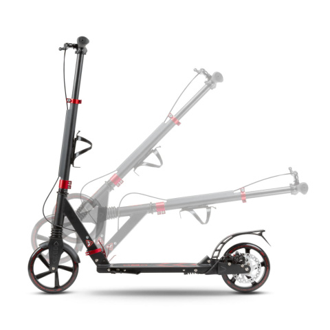 Hulajnoga miejska z hamulcem tarczowym WXM RST-A02 do 100 kg - RED