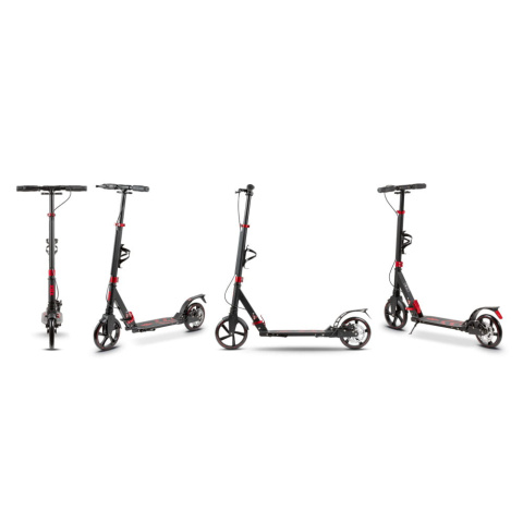 Hulajnoga miejska z hamulcem tarczowym WXM RST-A02 do 100 kg - RED