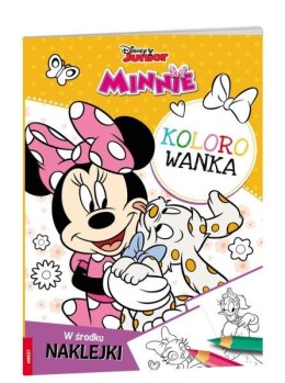 Kolorowanka z naklejkami Minnie Mouse KOLX-9102 AMEET
