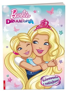 Książka Barbie Dreamtopia. Kolorowanka z naklejkami NA-1401 AMEET