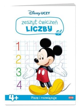 Książka Disney uczy. Miki. Zeszyt ćwiczeń. Liczby UDZ-9302