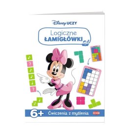 Książka Disney uczy. Minnie. Logiczne łamigłówki ŁAM-9303