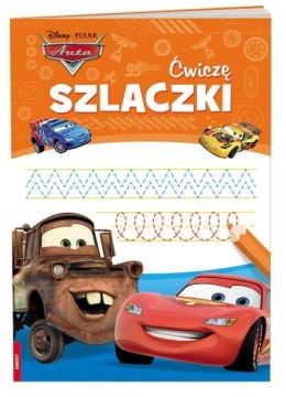 Książka dla dzieci Disney Pixar Auta. Ćwiczę szlaczki SZLB-4
