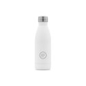 Cool Bottles Butelka termiczna 350 ml Triple cool Mono White