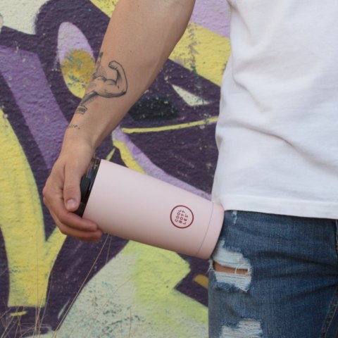 Cool Bottles Kubek termiczny 550 ml Pastel Pink