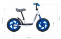 Rowerek biegowy Viko (koła 11" pianka EVA, wiek 3+, podest) - niebieski