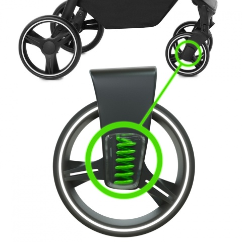 Bravo Carrello wózek dziecięcy spacerowy do 22 kg - Chili Red