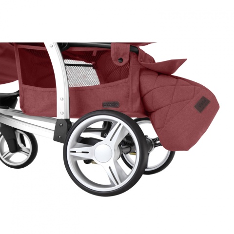 Vista Carrello wózek dziecięcy spacerowy do 22 kg - Ruby Red