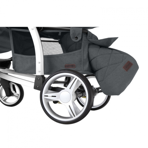 Vista Carrello wózek dziecięcy spacerowy do 22 kg - Steel Gray
