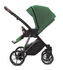 MUSSE Royal 2w1 BabyActive wózek głęboko-spacerowy -  Emerald Nikiel