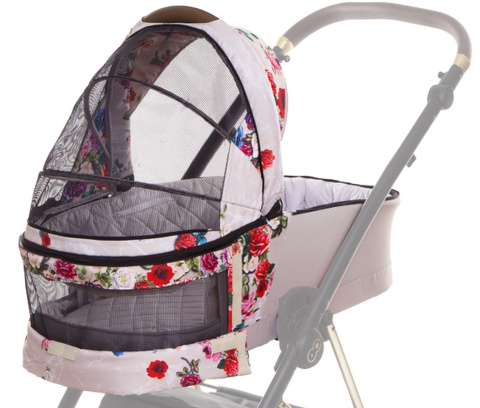 MUSSE 2w1 BabyActive wózek głęboko-spacerowy Light-Dark Rose / stelaż Rose Gold