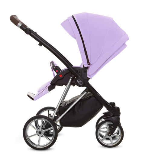 MUSSE 2w1 BabyActive wózek głęboko-spacerowy - Ultra LILAC / stelaż Chrom