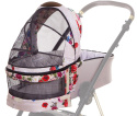 MUSSE 3w1 BabyActive wózek głęboko-spacerowy + fotelik samochodowy Kite 0-13kg - Light Rose / stelaż Chrom