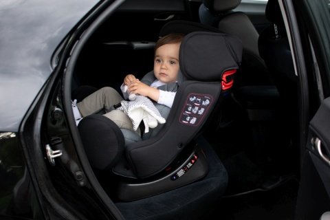 4Baby FREEWAY Fotelik samochodowy 0-25 kg - GRAPHITE