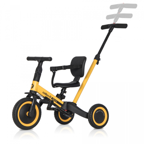 Colibro TREMIX UP 6w1 do 25 kg Rowerek dziecęcy trójkołowy / biegowy - Banana
