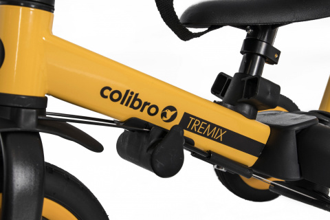 Colibro TREMIX UP 6w1 do 25 kg Rowerek dziecęcy trójkołowy / biegowy - Banana