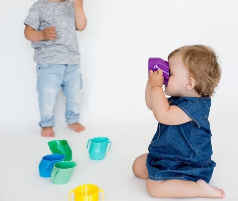 DOIDY CUP to niezwykły kubeczek 200ml - 095 KUBEK DOIDY SZARY