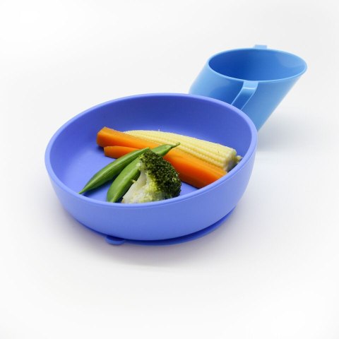 Miseczka-Talerzyk Doidy Bowl z przyssawką - niebieski