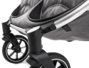 EASY TWIN 4.0 Baby Monsters wózek dziecięcy bliźniaczy do 22kg wersja spacerowa - Forest / Silver Frame