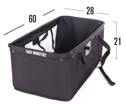 Kosz Shop'n'Go do wózka EASY TWIN 2 / 3 Baby Monsters