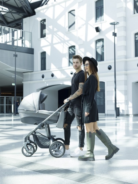 HOLLAND New Bebetto 2w1 wózek wielofunkcyjny głęboko-spacerowy 03/CZM