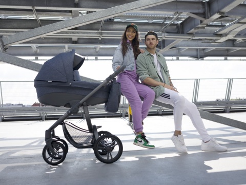 HOLLAND New Bebetto 2w1 wózek wielofunkcyjny głęboko-spacerowy 04/CZM