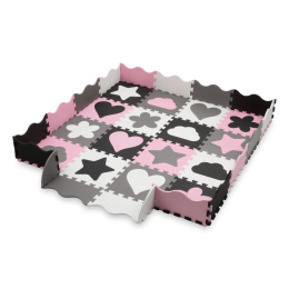 Kidwell HAPPY Love Puzzle piankowe Mata 150x150 cm
