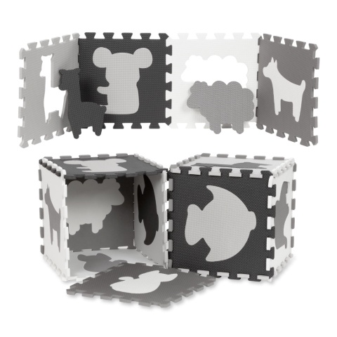 Kidwell HAPPY Zoo Puzzle piankowe Mata 150x150 cm