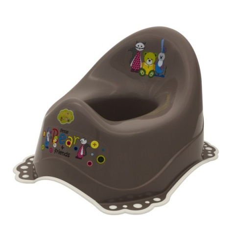 Nocnik z gumkami antypoślizgowymi "Miś i przyjaciele" Maltex Baby (5313)