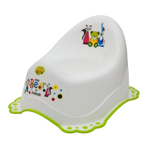 Nocnik z gumkami antypoślizgowymi "Miś i przyjaciele" Maltex Baby (5313)