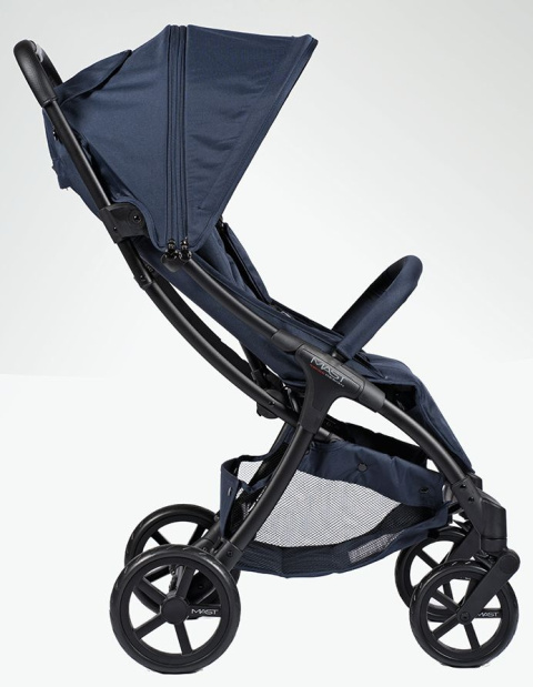 M2x MAST Swiss Design wózek spacerowy do 22 kg, waży tylko 7,5 kg - Blueberry