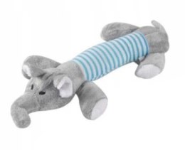 Zabawka dla psa gryzak pluszowy piszczący słoń